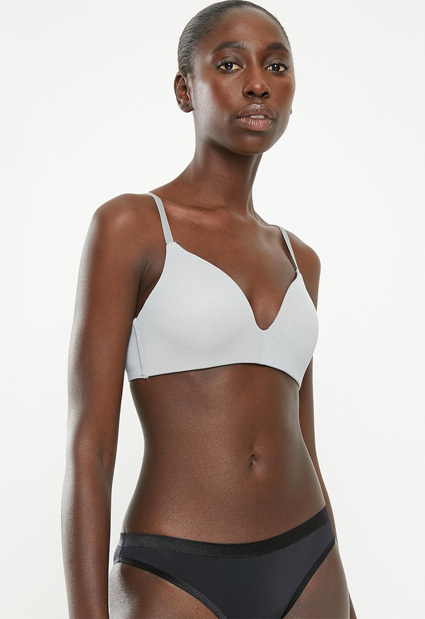 Cotton On - Ultimate comfort bra - grey