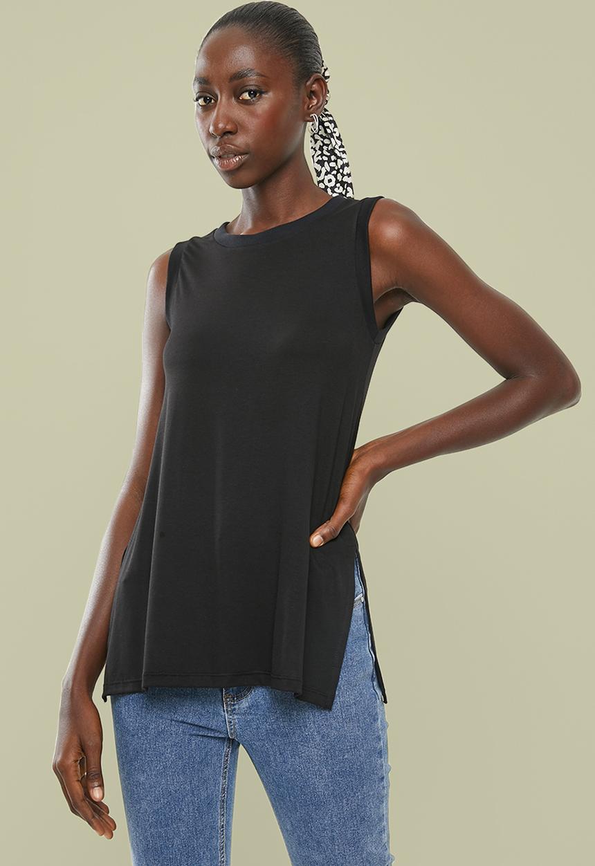 Superbalist - Relaxed vest - black