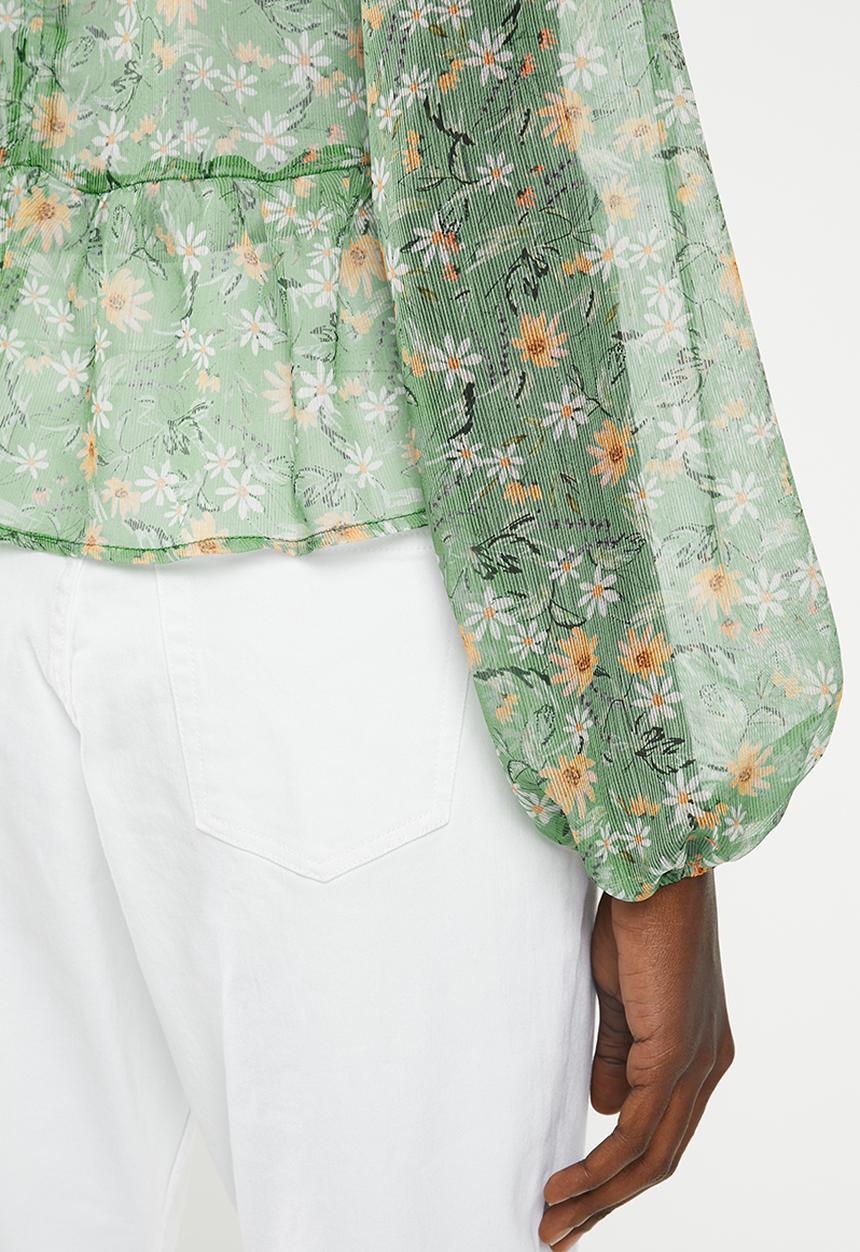 Superbalist - Sheer gypsy blouse - multi