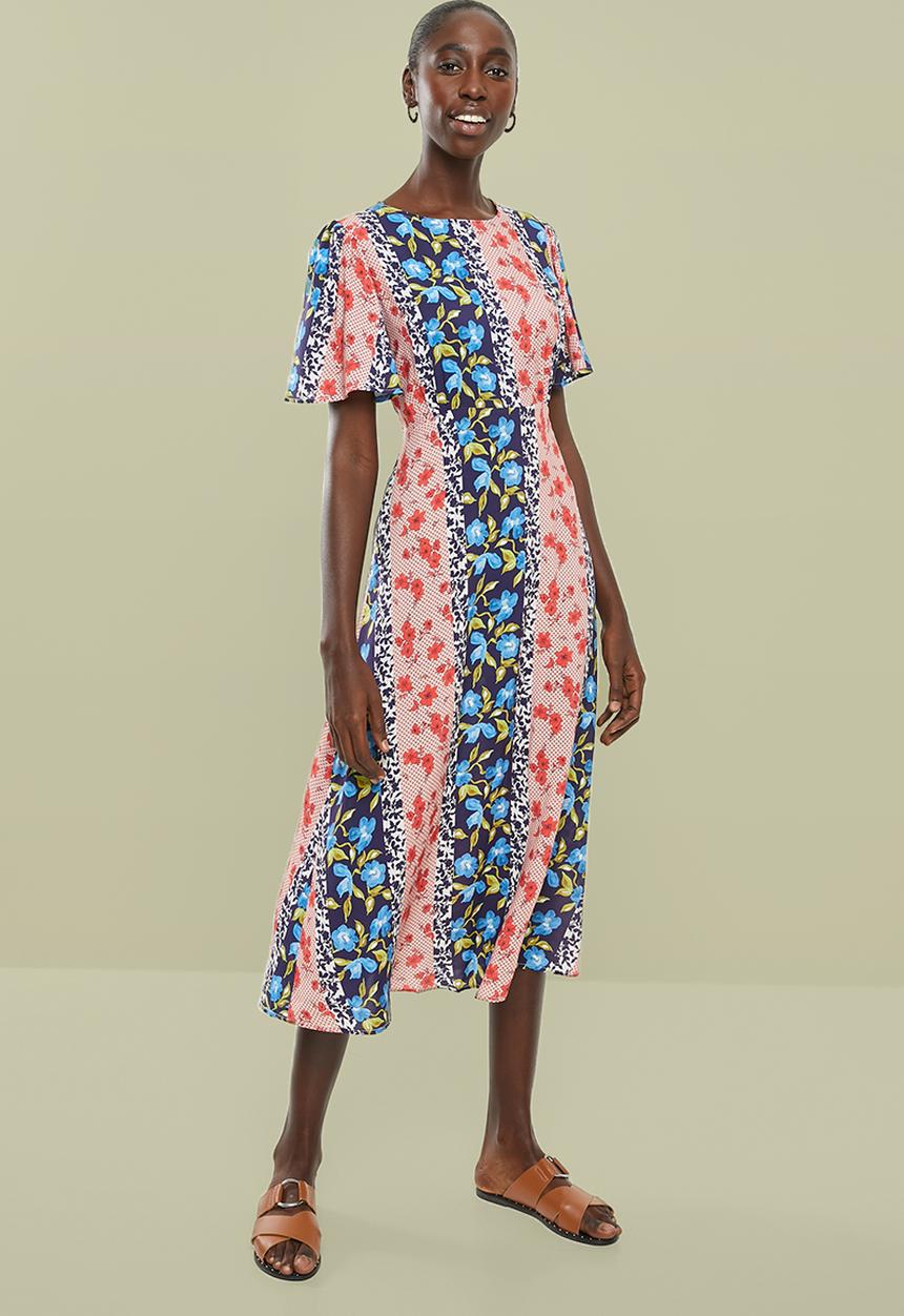 Superbalist - Midi tea dress - multi