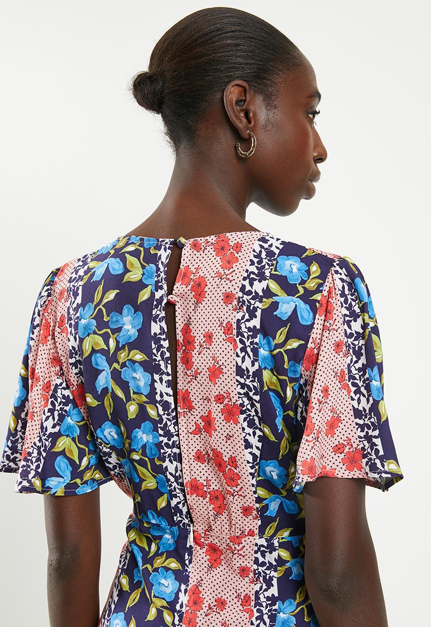 Superbalist - Midi tea dress - multi