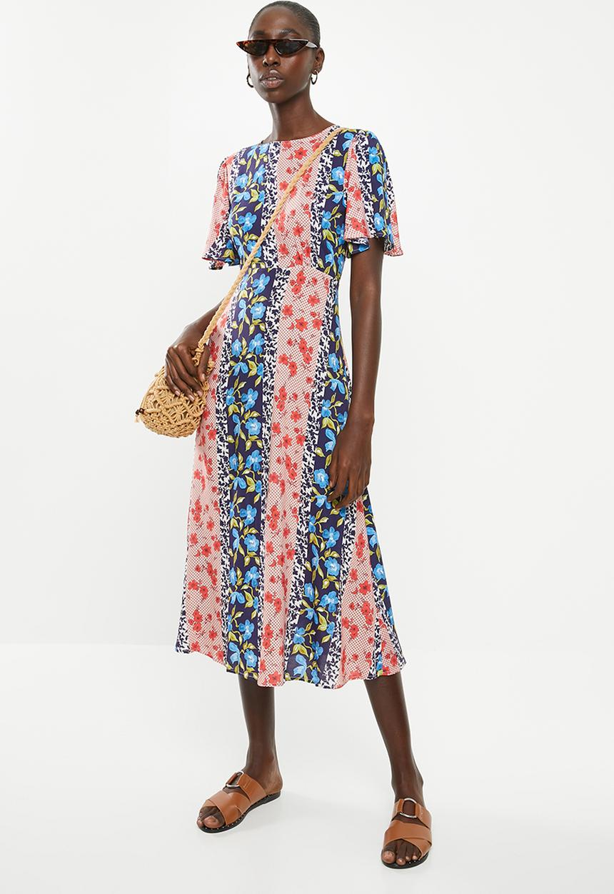 Superbalist - Midi tea dress - multi