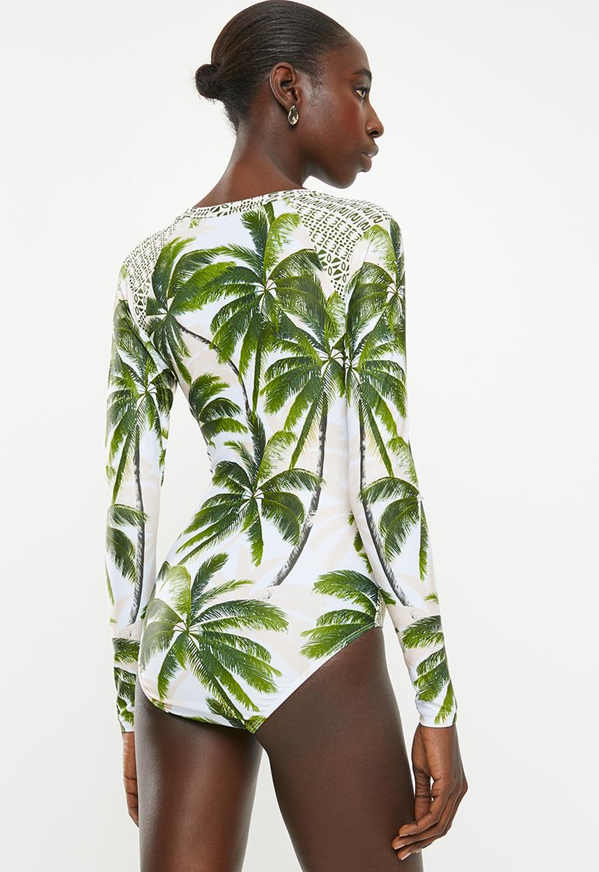 Bacon Bikinis - Long sleeve one piece - multi 