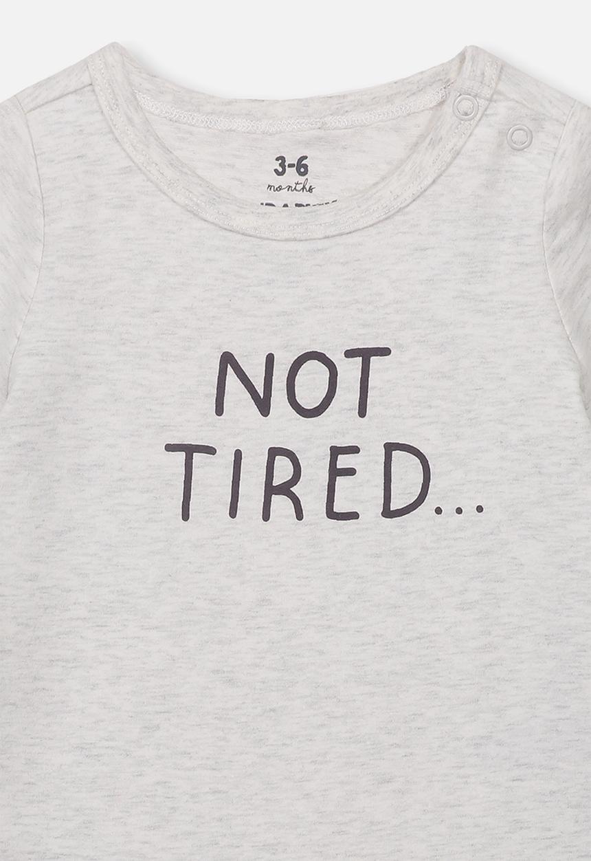 Cotton On - The short sleeve bubbysuit - grey