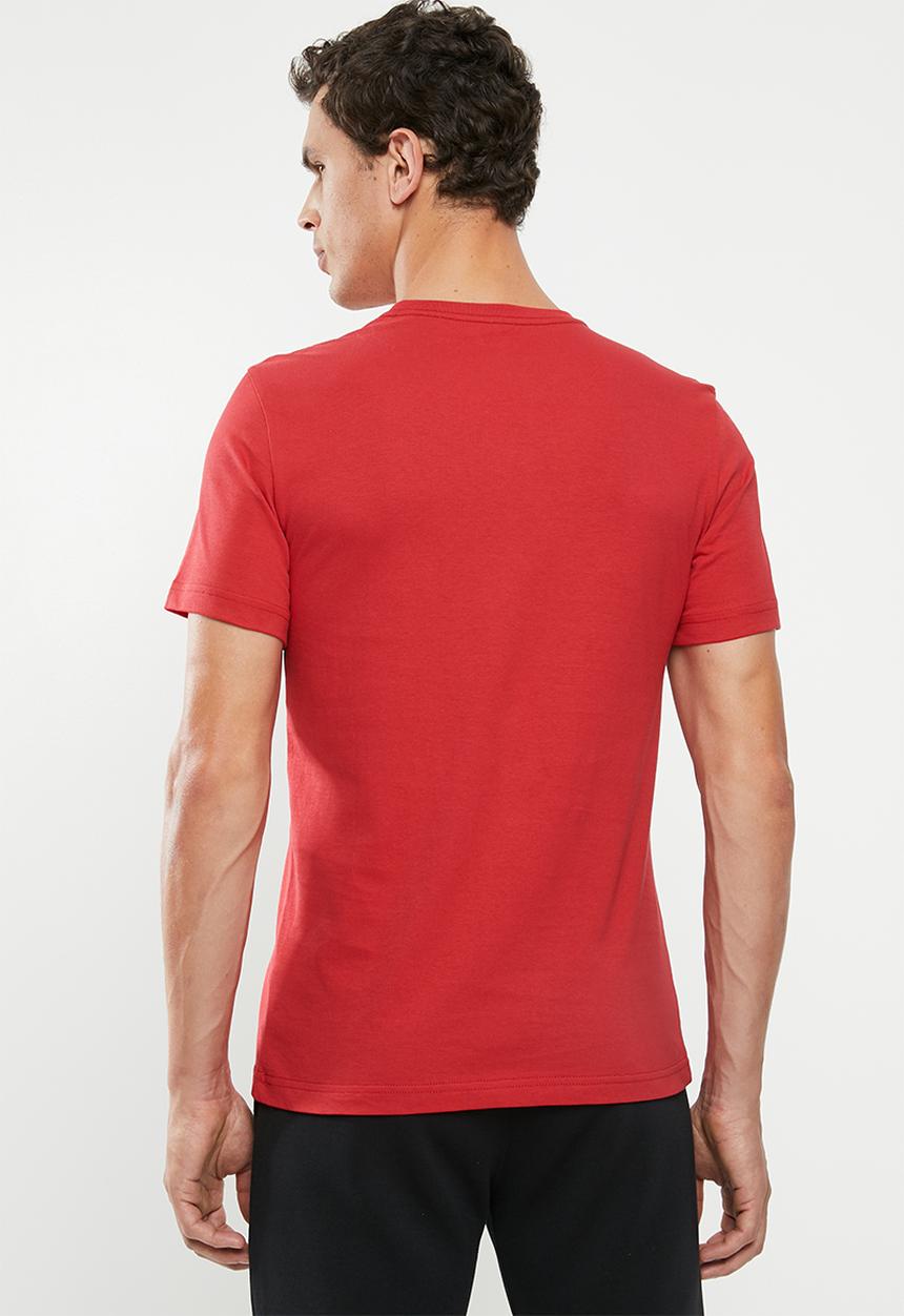 Reebok - Mens graphic short sleeve tee - red