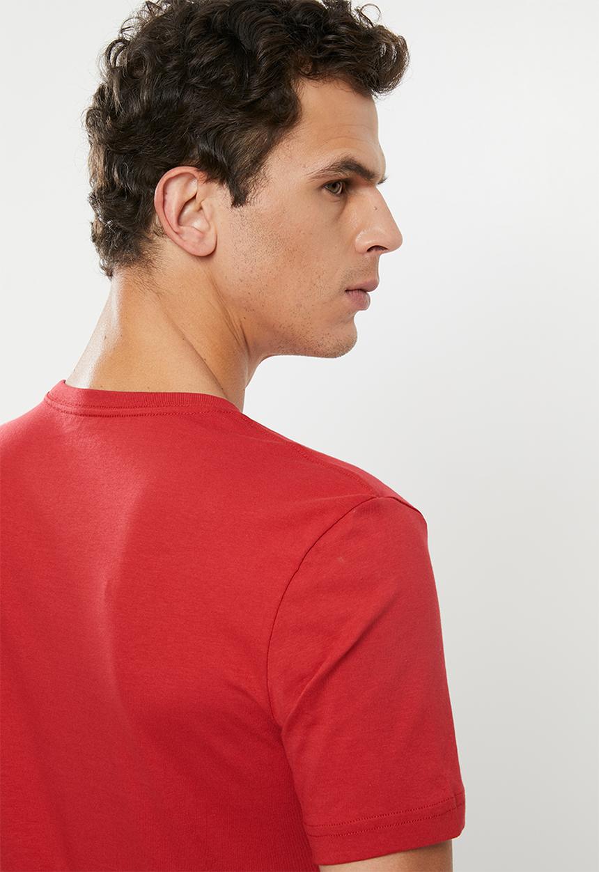 Reebok - Mens graphic short sleeve tee - red