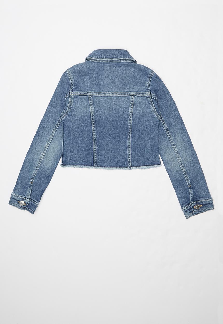 Levi’s® - Levi cropped trucker jacket - blue