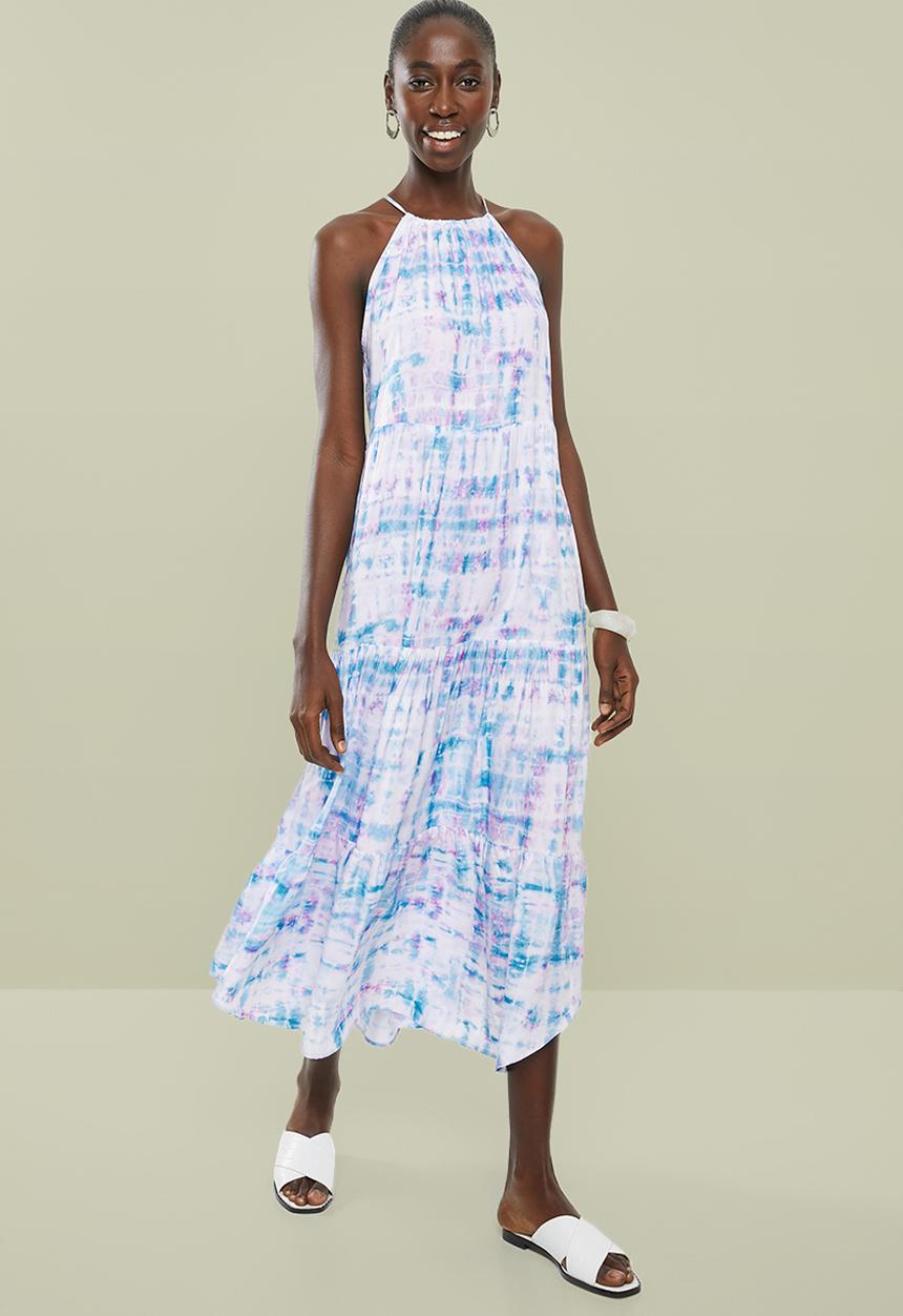 Superbalist - Halter midi dress - multi