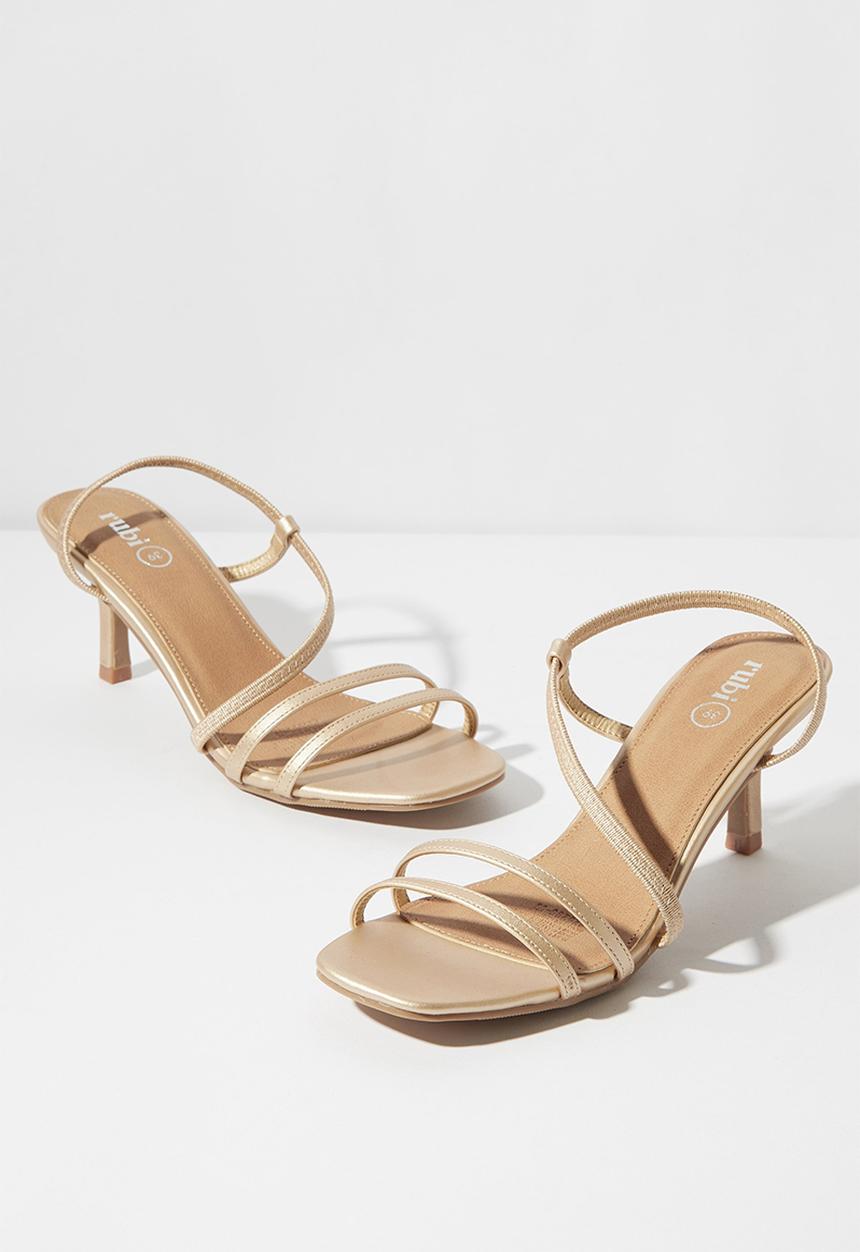 Cotton On - Lara strappy stilletto - gold
