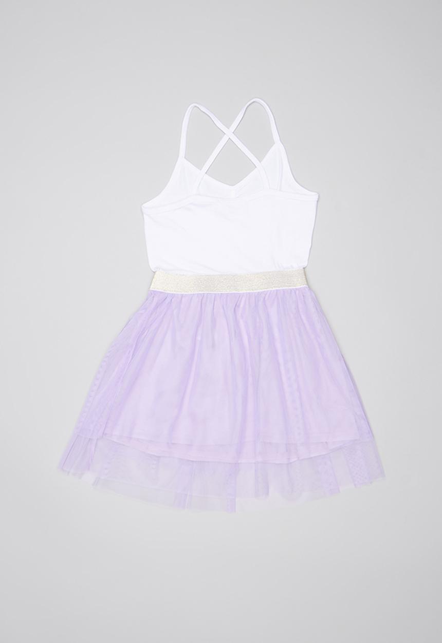 Pop Candy - Tutu dress - white & purple