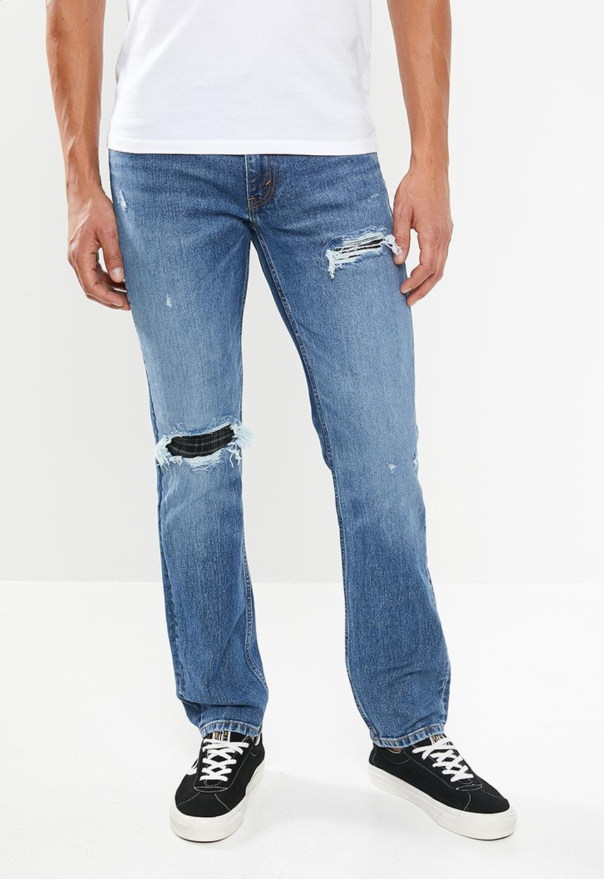 Levi’s® - 511 Slim fit sinaloa flannel jeans - blue