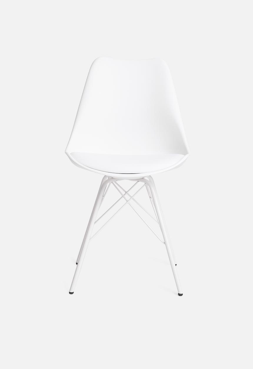 Sixth Floor - Finch dining chair - white