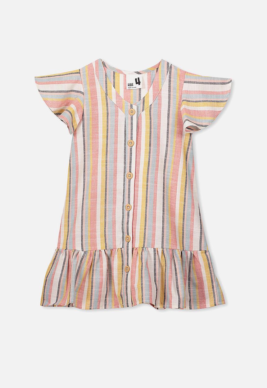 Cotton On - Lola short sleeve dress - multi