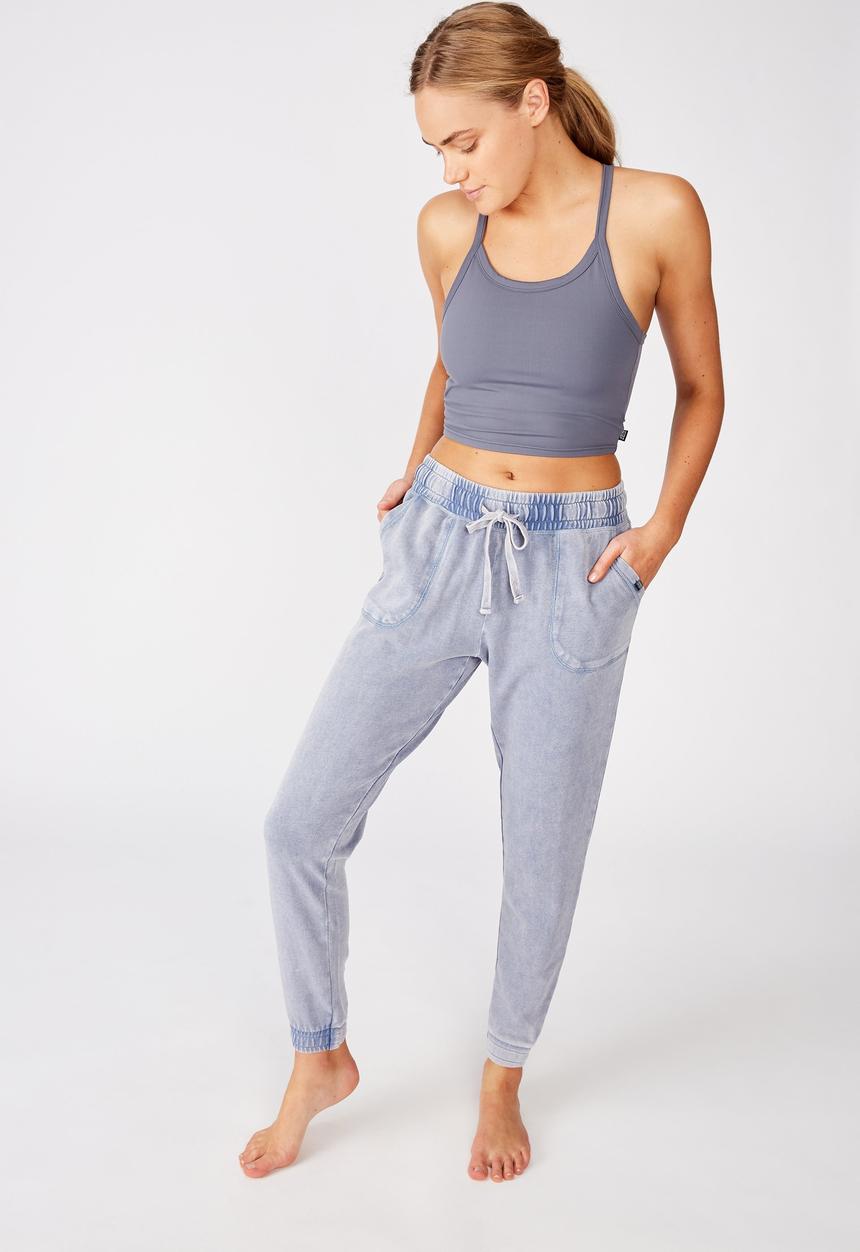 Cotton On - Crop tank  - blue
