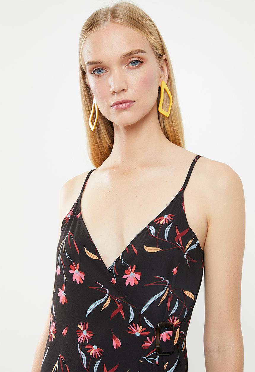 Superbalist - Wrap pencil dress - multi