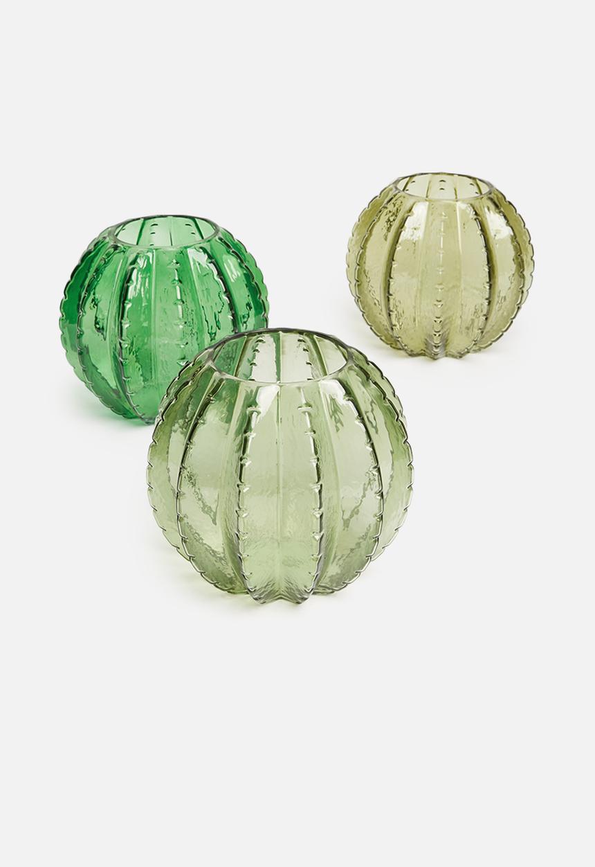 Sixth Floor - Cactus vase - light green