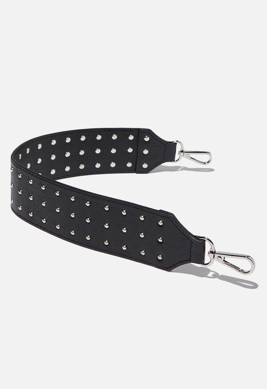 Cotton On - Rock it short bag strap - black studded