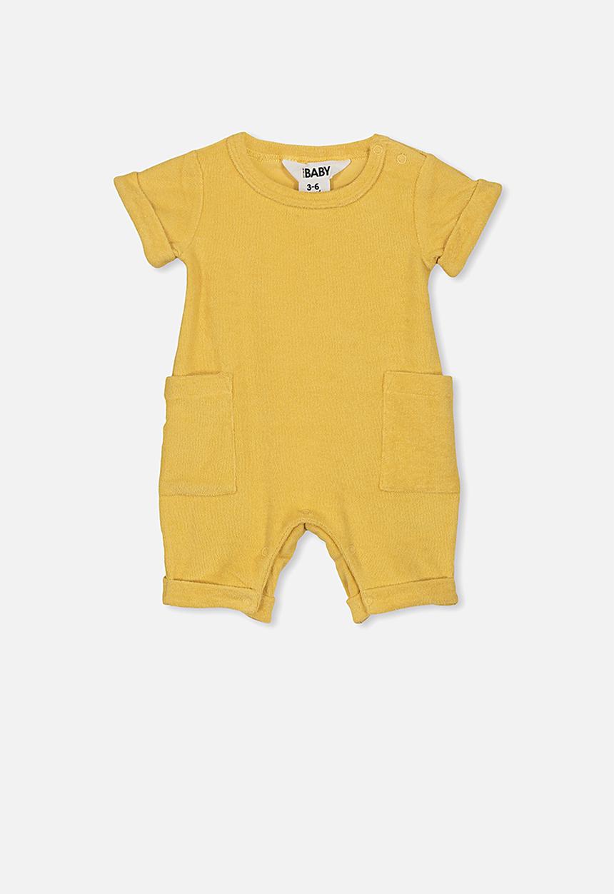 Cotton On - River playsuit - yellow