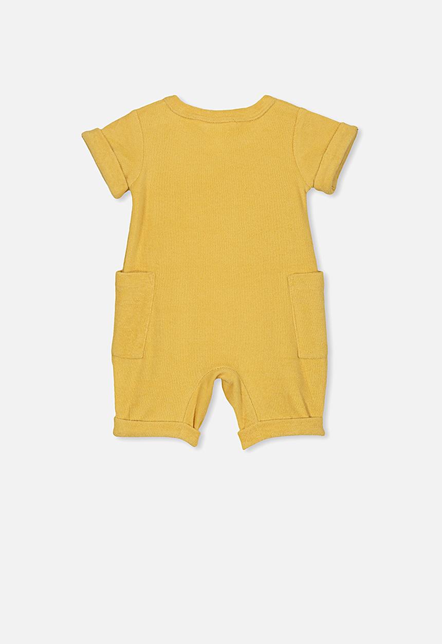 Cotton On - River playsuit - yellow