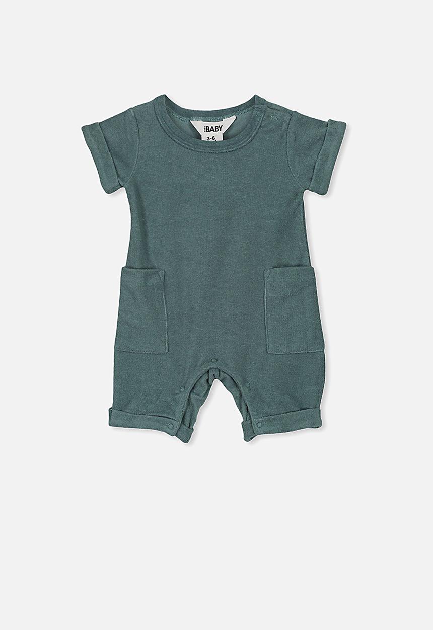Cotton On - River playsuit - green