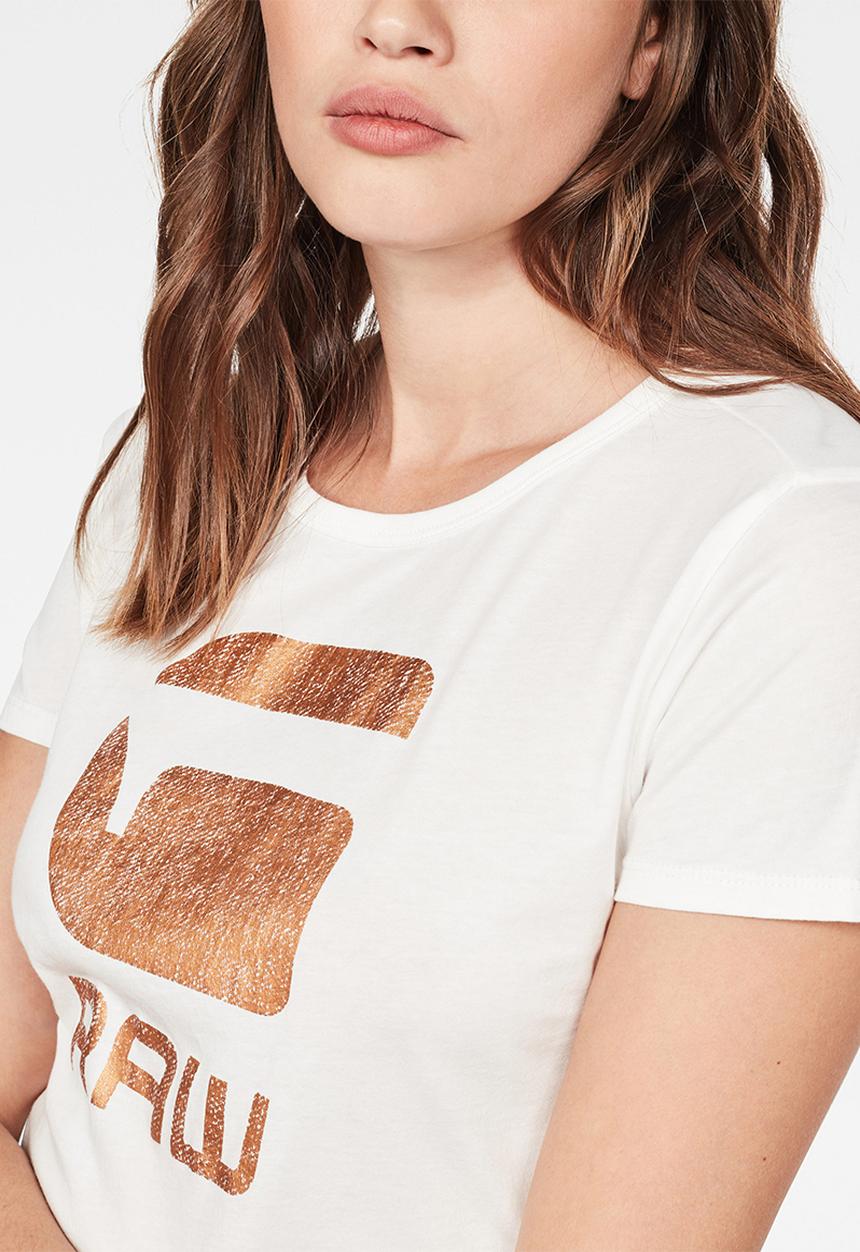 G-STAR - Graphic 21 T-shirt - white
