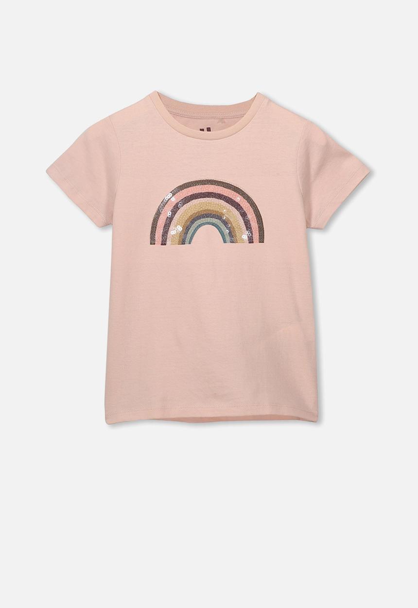 Cotton On - Stevie short sleeve embellished T-shirt - pink
