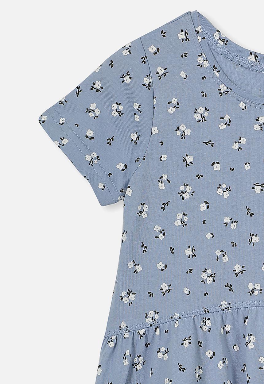 Cotton On - Freya short sleeve dress - blue