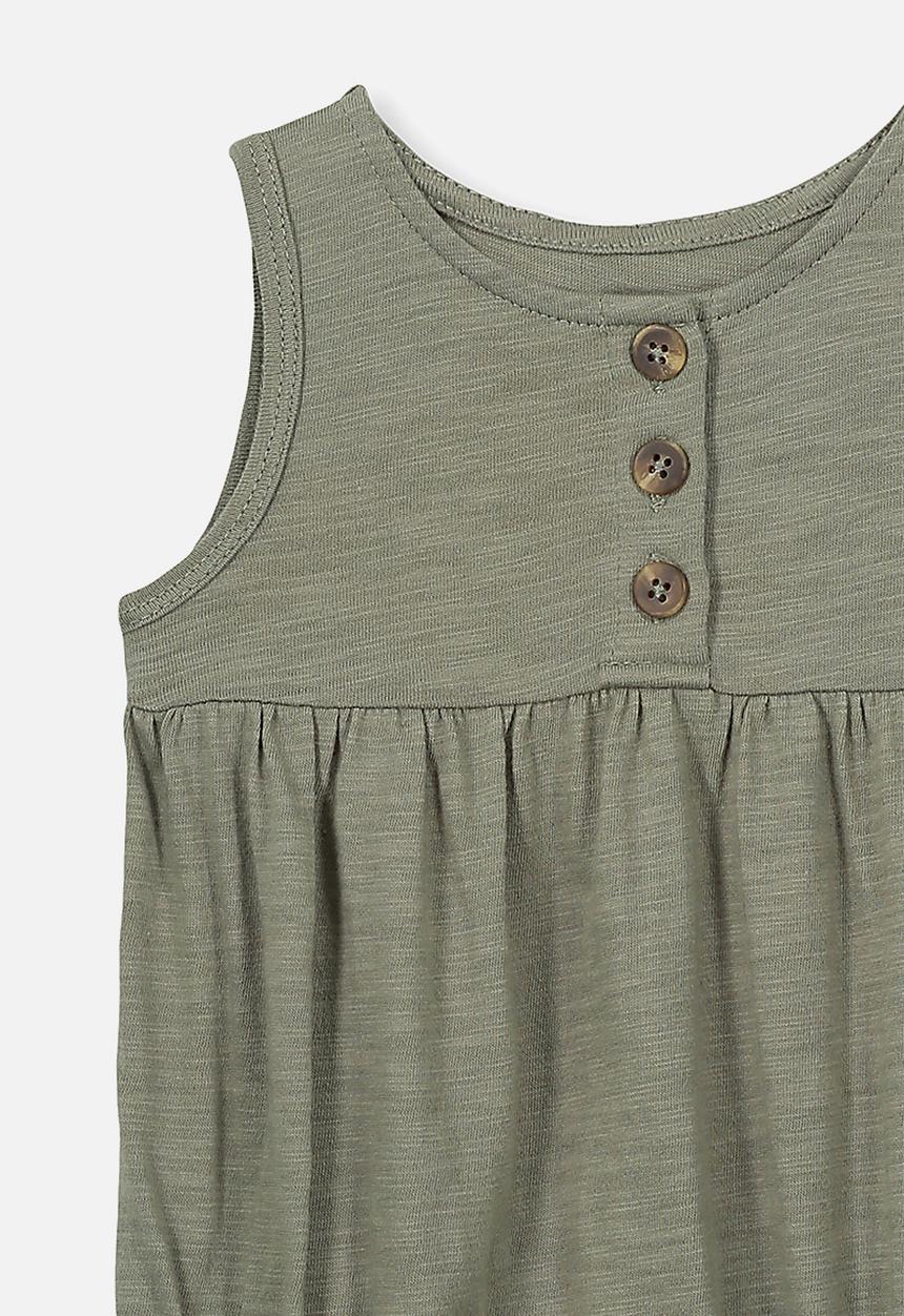 Cotton On - Craigelina singlet bubbysuit - green