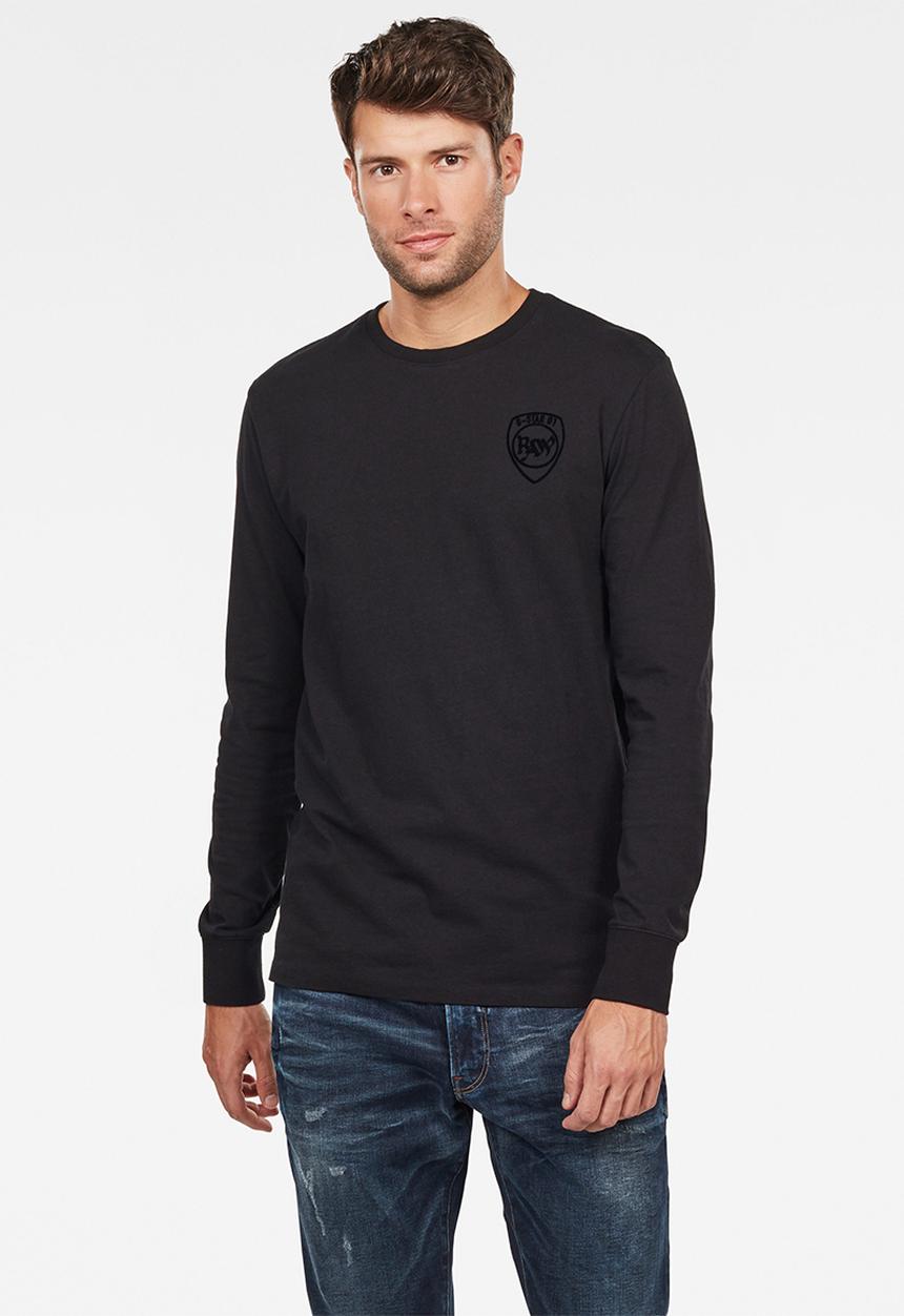 G-STAR - Graphic 10 long sleeve T-shirts - black