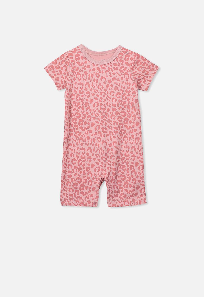 Cotton On - The short sleeve romper - pink