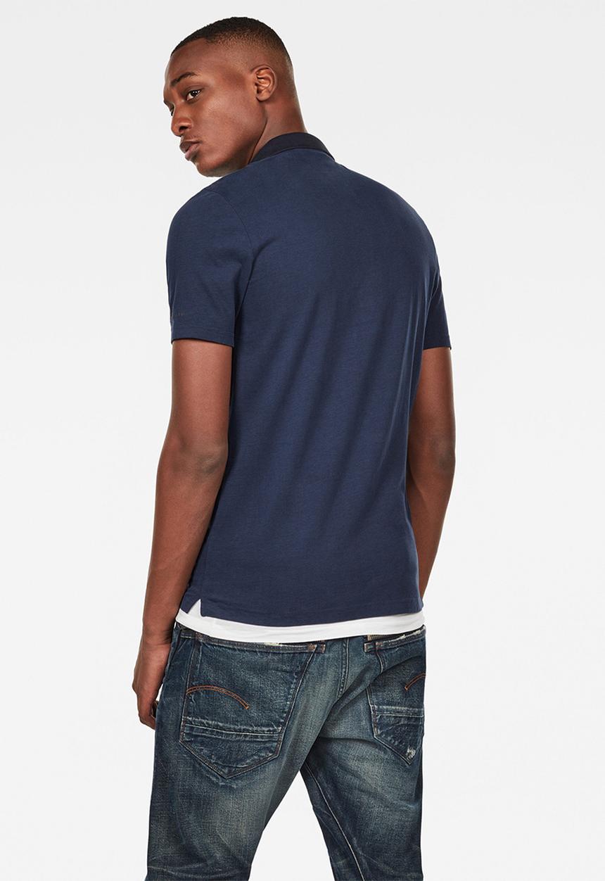 G-STAR - Volute slim polo - navy