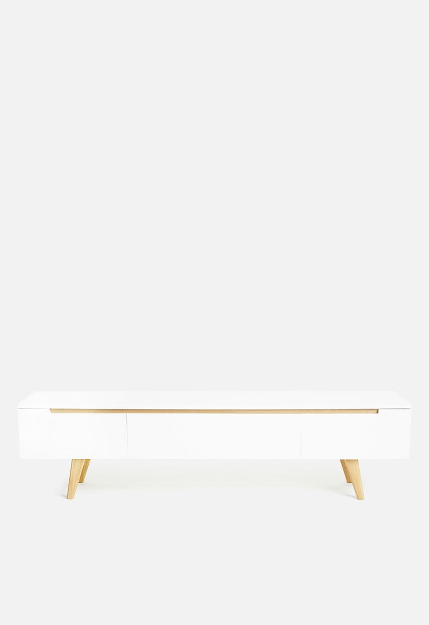 Basics - Hanson tv unit - white
