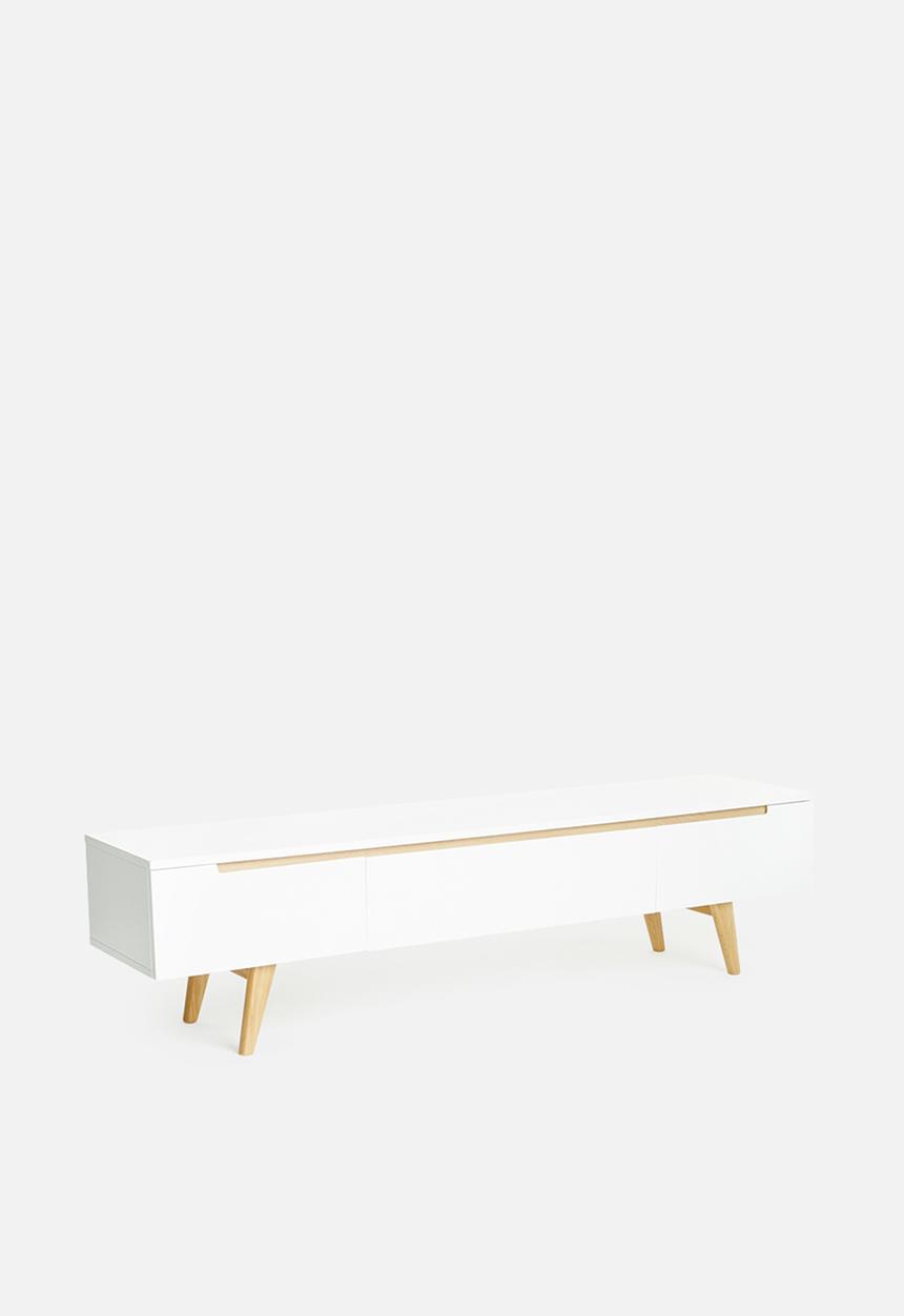 Basics - Hanson tv unit - white