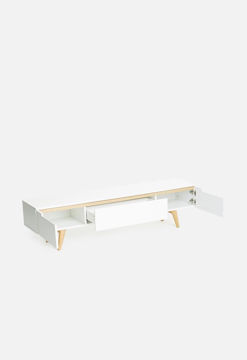 Basics - Hanson tv unit - white