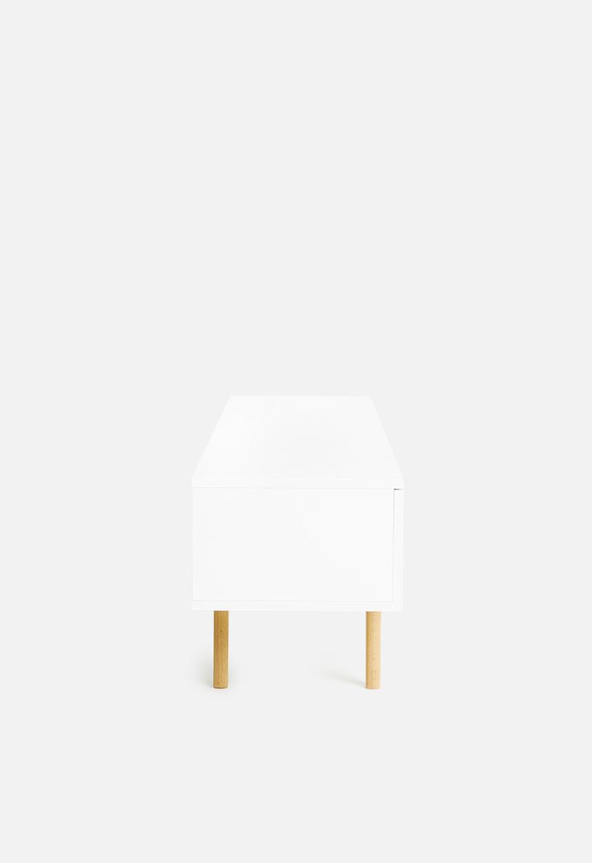 Basics - Hanson tv unit - white