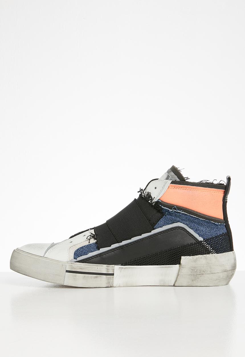 Diesel  - S-dese dec - sneaker mid - indigo / silver