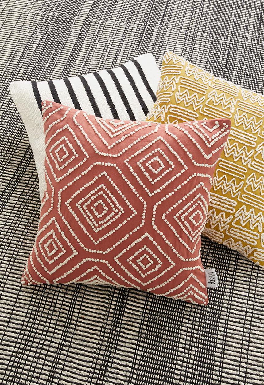 Sixth Floor - Aurel cushion cover - rust