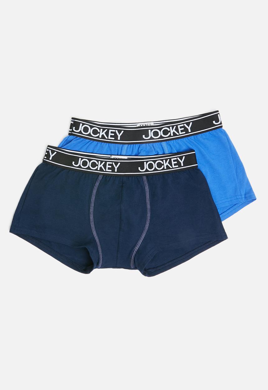 Jockey - 2 Pack exclusive pouch trunks - blue & navy