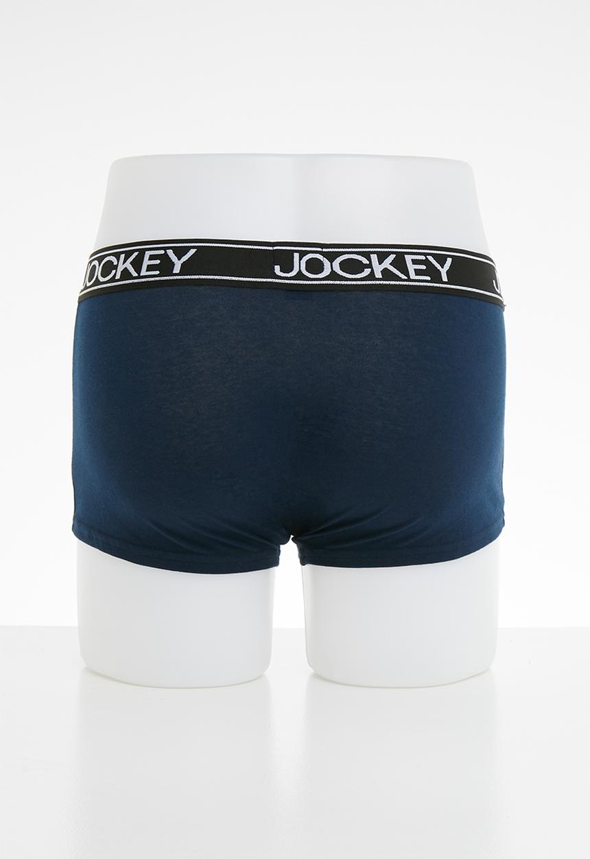 Jockey - 2 Pack exclusive pouch trunks - blue & navy