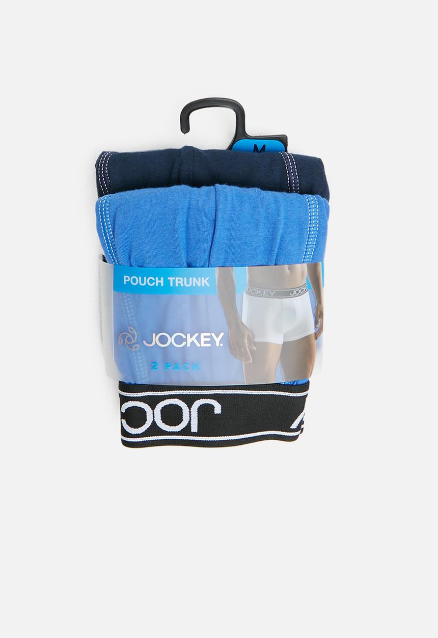 Jockey - 2 Pack exclusive pouch trunks - blue & navy