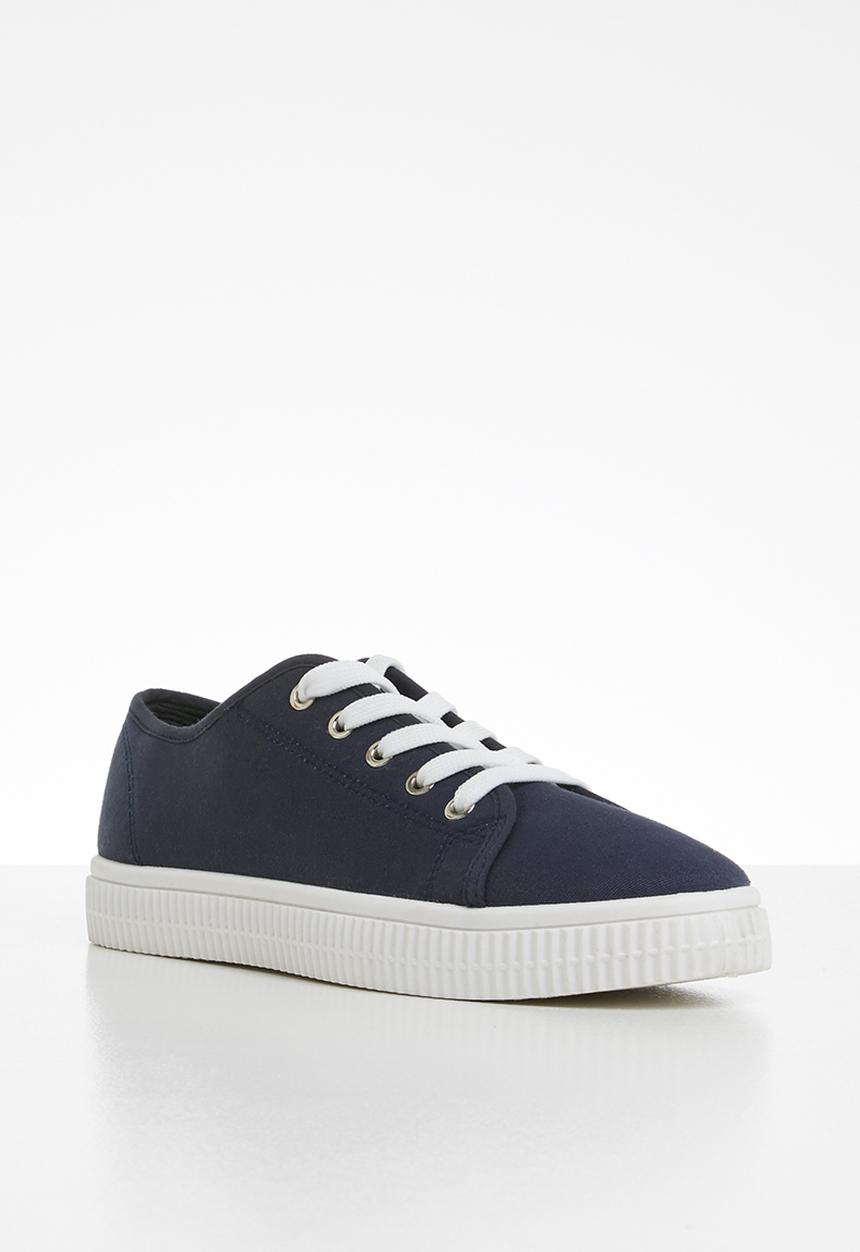 Cotton On - Chelsea creeper plimsoll - navy