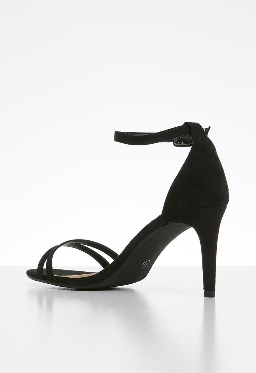 Cotton On - Shari double strap stiletto - black