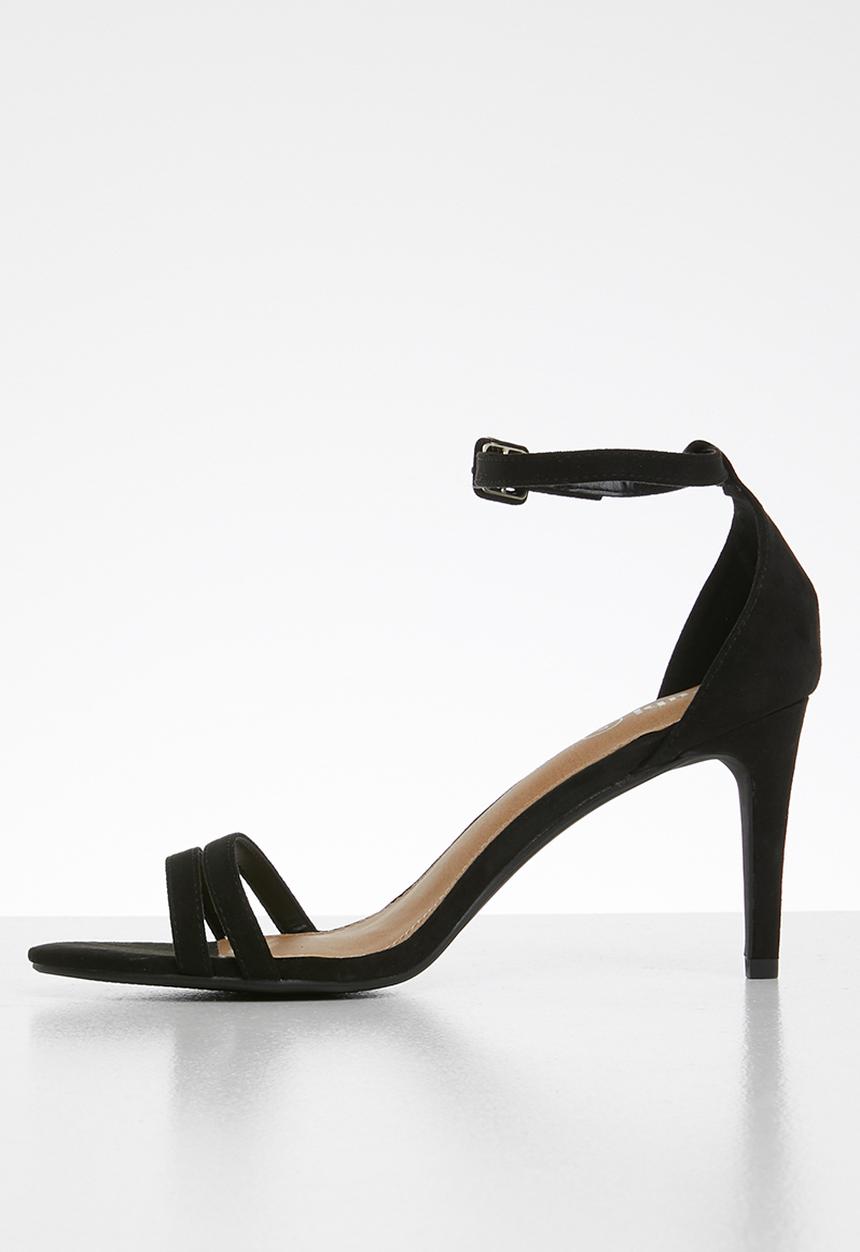 Cotton On - Shari double strap stiletto - black