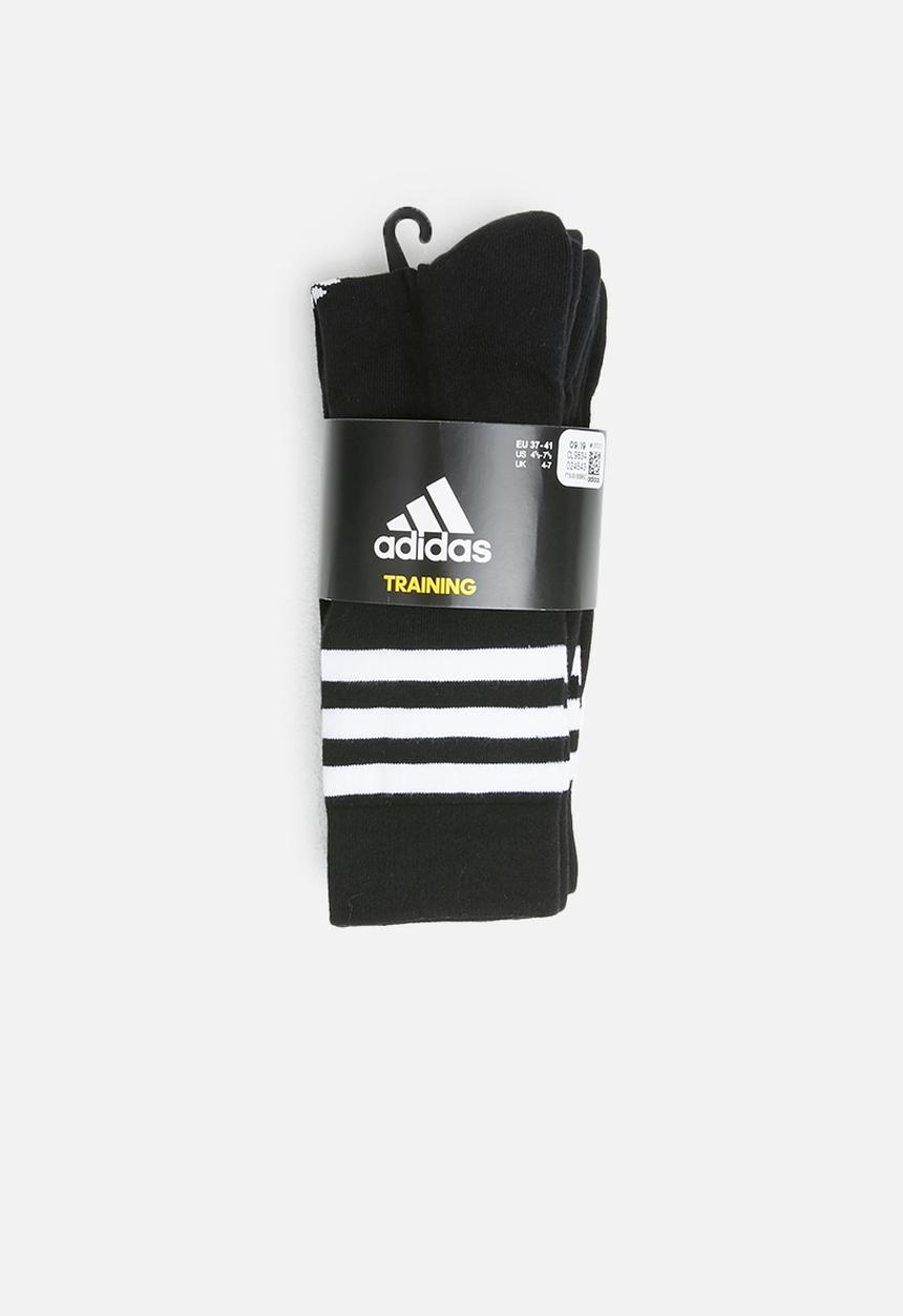 adidas Performance - Cushion 3 pack socks - black