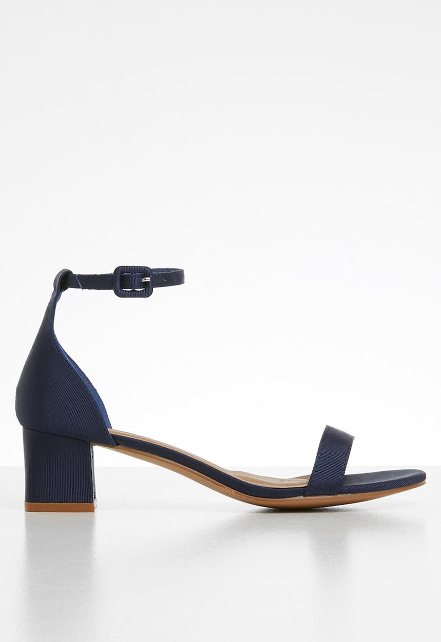 Cotton On - Lola low block heel - navy