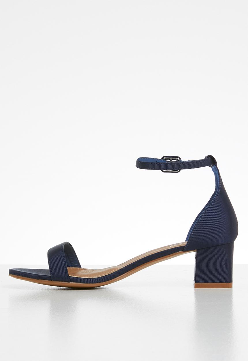 Cotton On - Lola low block heel - navy