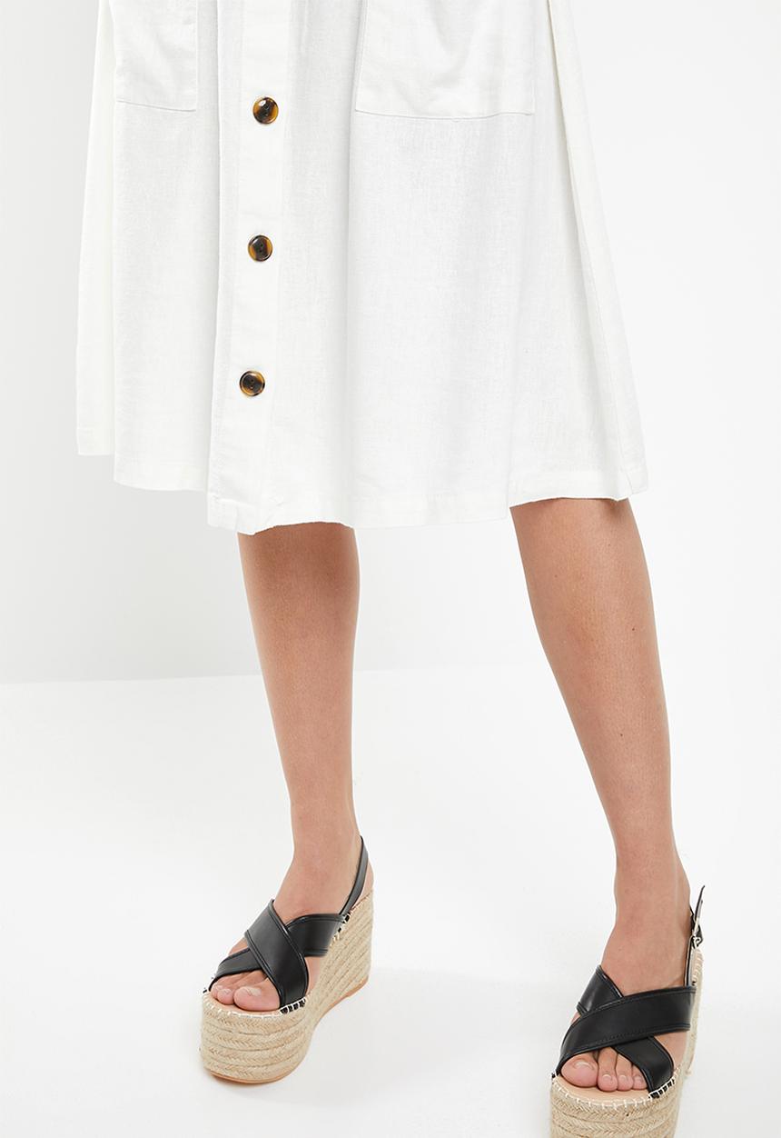 Jacqueline de Yong - Kalifa pocket skirt - white