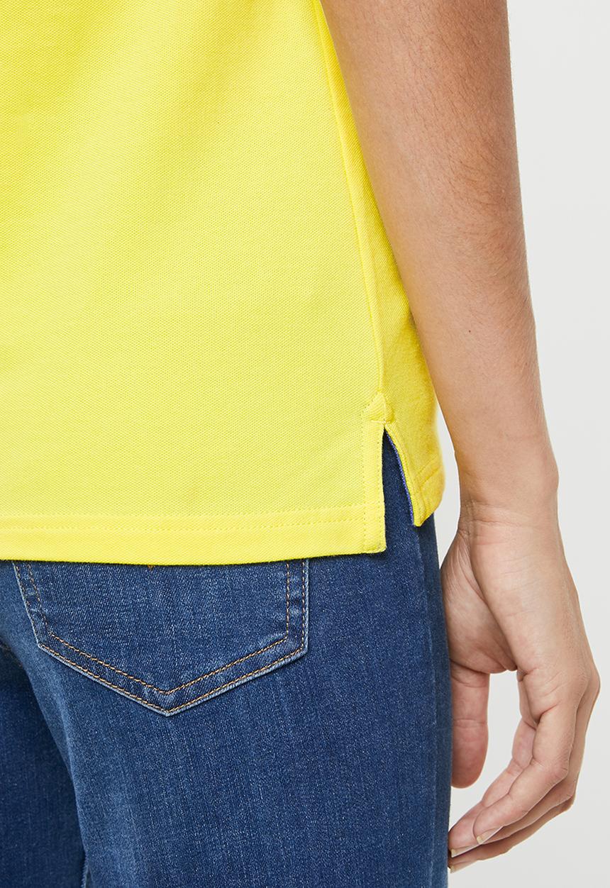 POLO - Margot stretch golfer - yellow