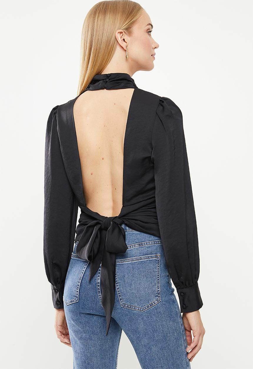 Vero Moda - Jade cut out top - black
