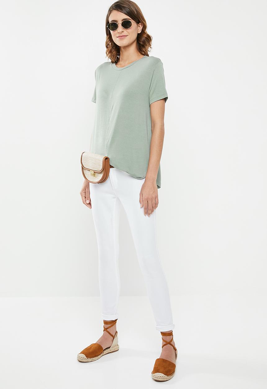 edit - High low tunic - green